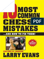 Evans Larry - 10 Most Common Chess Mistakes - and How To Fix Them!, 2011-Cardoza, 360p