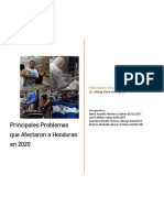 Grupo 3 - Mapa conceptual problemática de Honduras