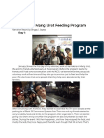 Karinderia Ni Mang Urot Feeding Program: NSTP002 2