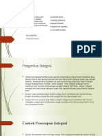 KELOMPOK 5 (Pengertian Integral)