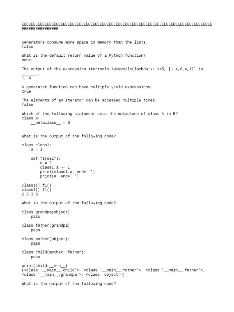 Python 3 - Functions and OOPs - 22 | PDF | Class (Computer Programming ...