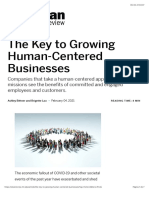 The Key to Growing Human-Centered Businesses