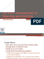 FM-2021 Introduction To Weaving and Knitting