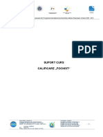 Antet Color - Suport Curs Calificare FOCHIST-POSDRU-06.05.2014