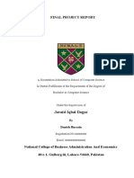 Final Project Report: Javaid Iqbal Dogar