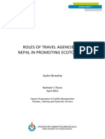 Nepal Travel Agencies Promote Ecotourism