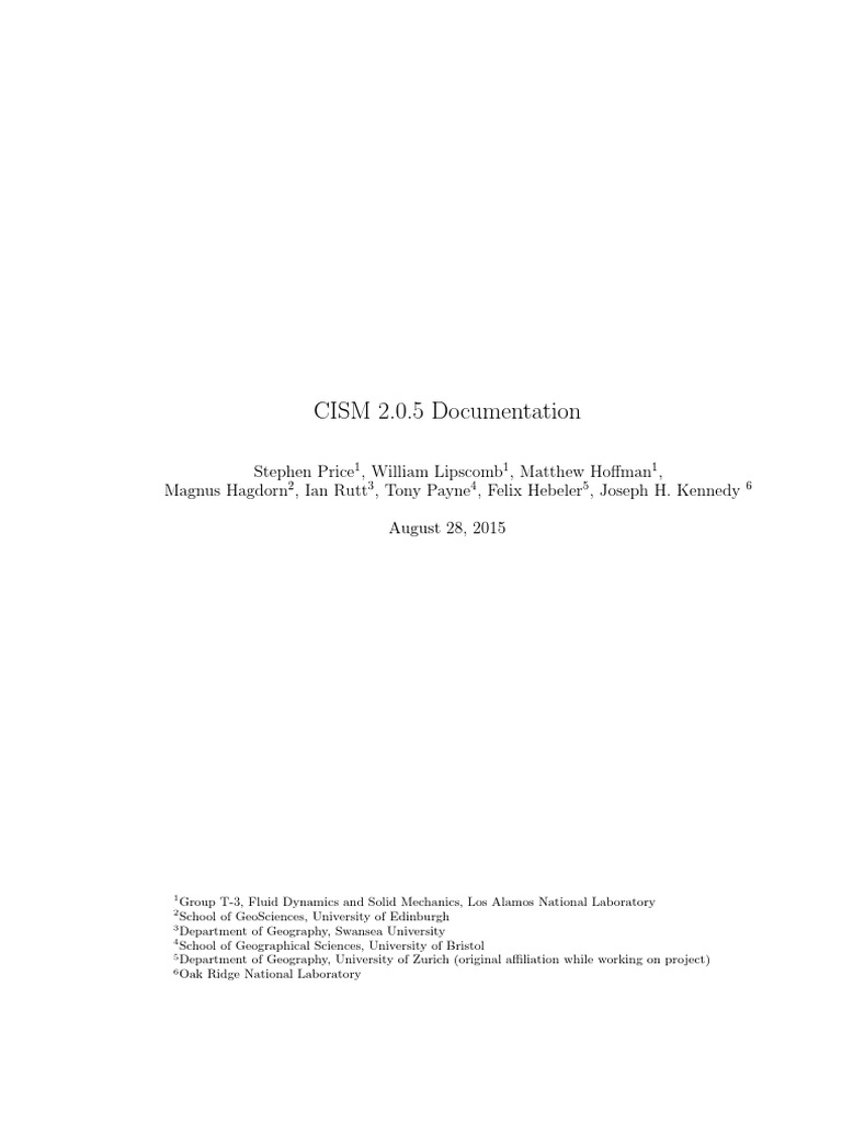 CISM Documentation (PDFDrive) | PDF | Library (Computing) | Linux