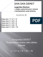 DERET GEOMETRI DAN BUNGA MAJEMUK