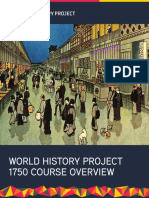 World History Project 1750 Course Overview