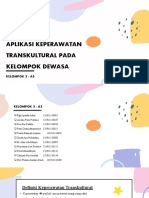 KEL 3 Kelas A3-2019 SGD PBK Aplikasi Keperawatan Transkultural Pada Kelompok Dewasa
