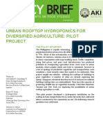 Urban Rooftop Hydroponics For Diversified Agriculture-Pilot Project-Pb - Vol8 - 1