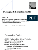 (L-17) Packaging Schemes For MEMS