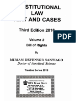 Santiago, Constitutional Law Text and Cases