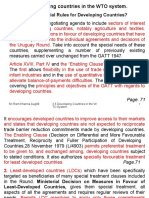 3.5 Developing Countries in WTO Sys