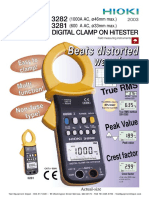 Data Sheet Clamp Meter (Hioki Ir051-10)