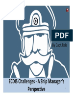 ECDIS Challenges - A Ship Manager’s Perspective