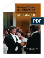 Giuseppe Tomassi Di Lampedusa - Ghepardul