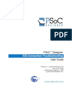 ICE Connection Troubleshooting: Psoc Designer: User Guide