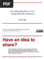 Ways To Use Thinglink in The Classroom