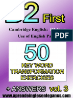 B2 First 50 KWT Exercises Vol.3.