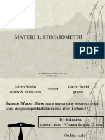 Materi 1 STOIKIOMETRI