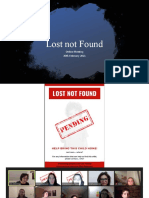 Lost Not Found 20feb Photos