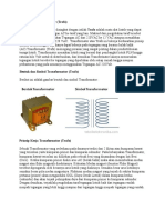 Pengertian Transformator (Trafo) dalam