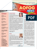 Aofog Aofog: Executive Board & Council Members President's Message