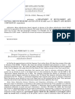 Benguet Corporation vs. Department of Environment and Natural Resources Mines Adjudication Board 545 SCRA 196 G.R. No. 163101 February 13 2008