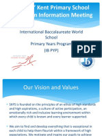 Ib Pyp Power Point Presentation