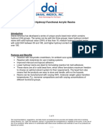 Hydroxyl Functional Resin TDS