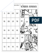 Quebra Cabeça Numeros Romanos