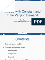 Lec2 - Constant and Time Varying Demain