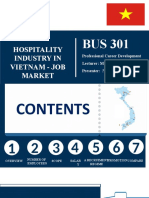 Hospitality Industry in Vietnam - Job Market