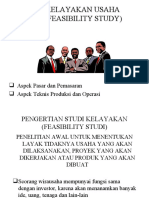 Studi Kelayakan Usaha Aspek Pasar & Pemasaran