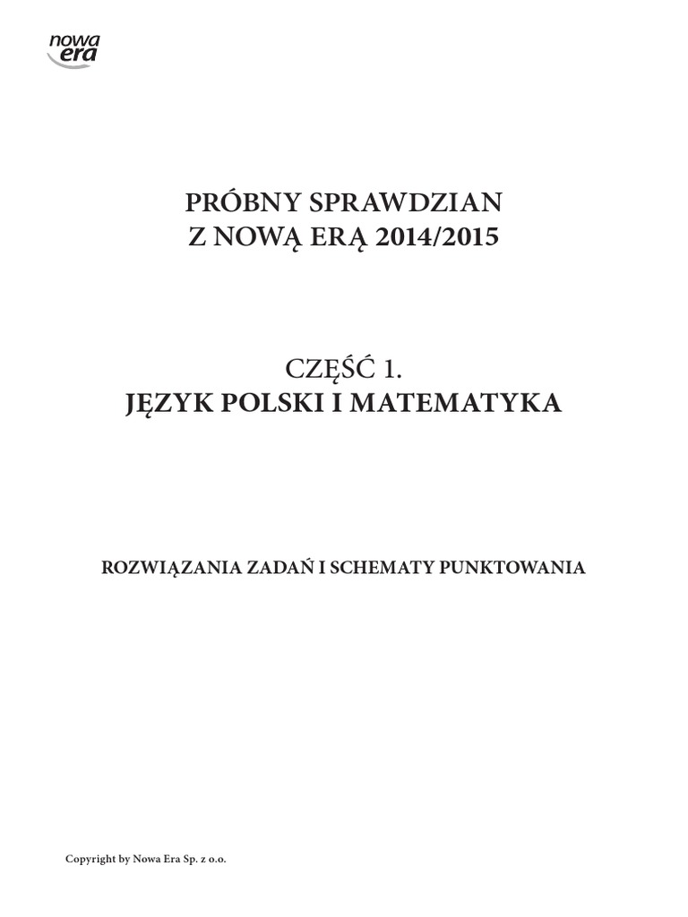 Sesja Z Plusem 3 Gimnazjum Bryły I Figury Podobne