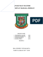 Rangkuman Materi Jerman