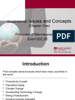 Economic Issues and Concepts: (Chapter One) Principles of Macroeconomics Econ1202.2B