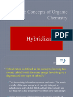 Basic Concepts of Organic Chemistry: Hybridization