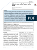 GIS-Based Multi-Criteria Analysis For Arabica Coffee