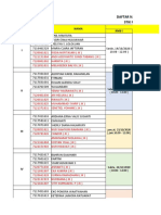 Jadwal Panum Dan Pembimbing