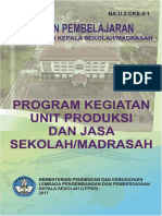 Cover. Program Kegiatan Unit Produksi dan Jasa Sekolah