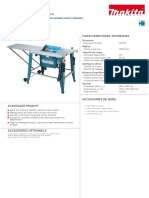 Fiche Produit Makita 2712