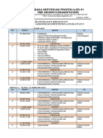 Jadwal Pelatihan Asesor Kompetensi