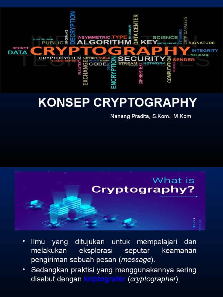 Dasar Kriptografi dan Aplikasinya | PDF