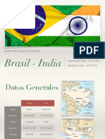 Comparación Brasil-India