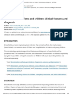 Bronchiolitis in Infants and Children - Clinical Features and Diagnosis - UpToDate