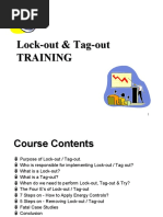 Lockout Tagout Training