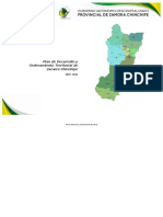 Plan de Desarrollo y Ordenamiento Territorial de Zamora Chinchipe 2019-2023