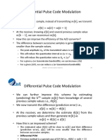 Differential Pulse Code Modulation: 308201-Communication Systems 39